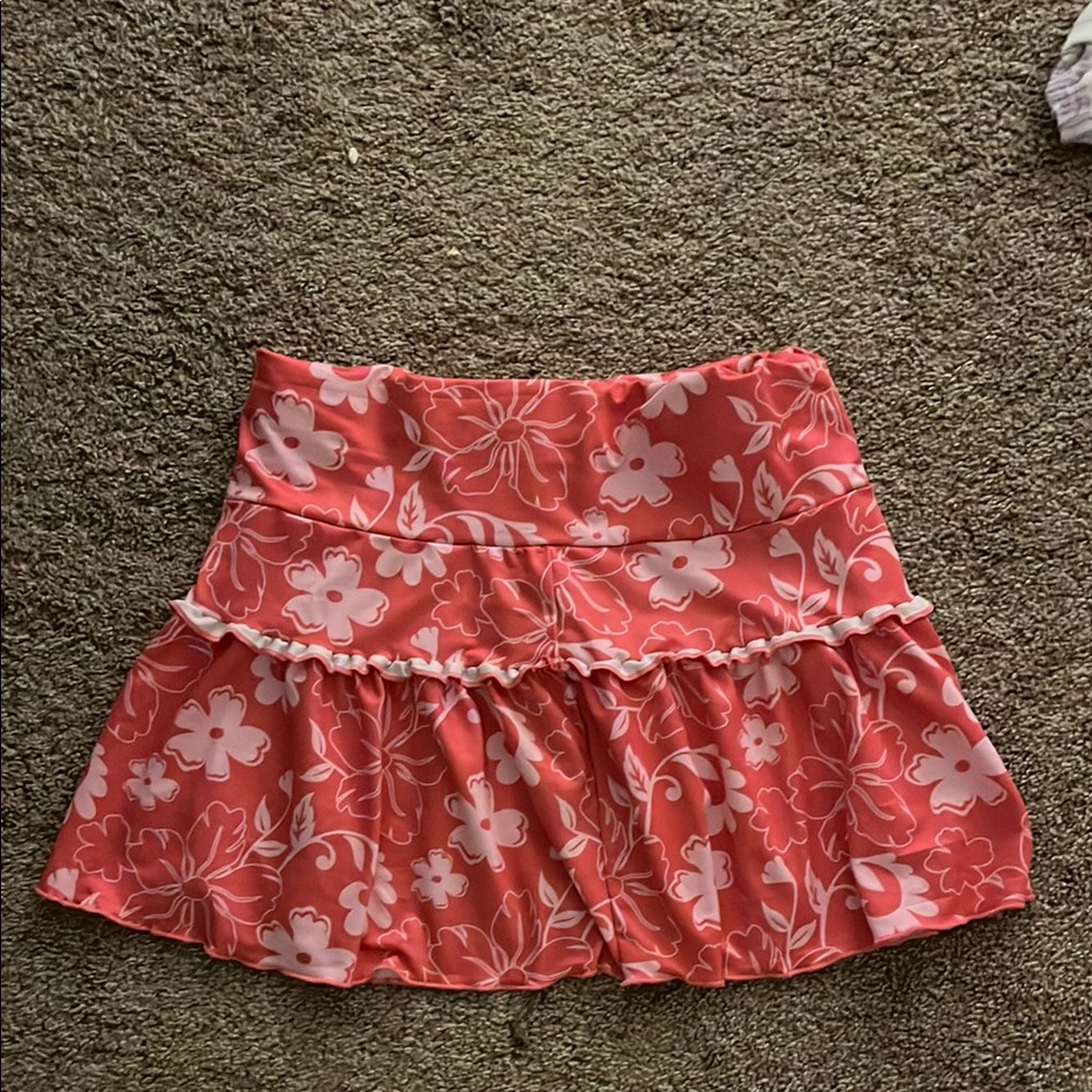 Floral Pink Skirt